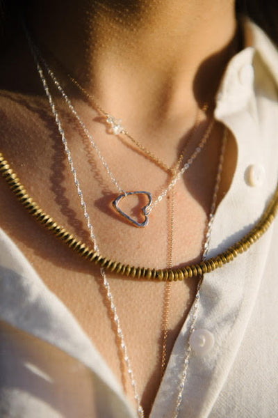 Open Hearts Necklace